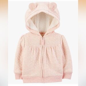 Simple Joys by Carter’s Hooded Quilted Jacket w/ Sherpa Lining